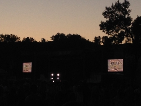 Bon Iver stage