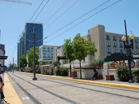 Standard San Diego Transit Stop