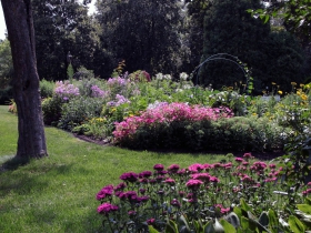 The 1.5 acres of gardens and grounds at the Kneeland-Walker House is cared for by volunteers from the Wauwatosa Historical Society and from the UW Ext South East Wisconsin Master Gardeners