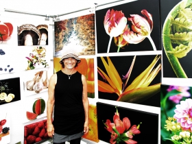 Digital photo artist, Phyllis Bankier from Scenescapes Photography, featured food, flowers and scenic imagery