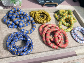 Brass bangles, made in Ghana with Adrinka symbols from, Wear A Story