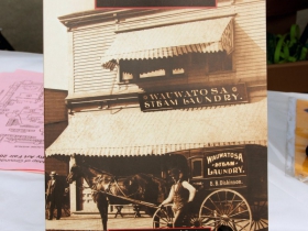 The Images of America book, titled, Wauwatosa. Images from the Wauwatosa Historical Society