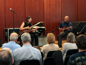Jocelyn Gould from Winnipeg, Canada was voted 3rd Place in the Jazz category at the 2017 Wilson Center Guitar Festival competition