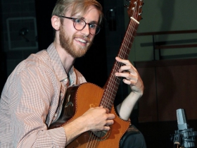 1st Place in the Fingerstyle competition at the 2017 Wilson Center Guitar Festival went to  Adam Bjoraker, Milwaukee, WI