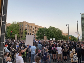 Downtown March at 16th and Wisconsin