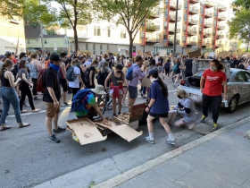 Pizza for Marchers
