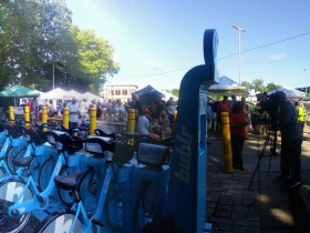 Bublr Bikes at Wauwatosa Farmers Market