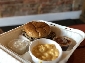 Pulled Pork at Eli's Barbecue
