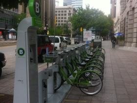 Bike-sharing in Salt Lake City.