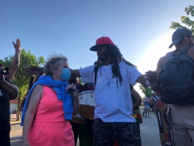 Mary Kemnitz and Frank Nitty