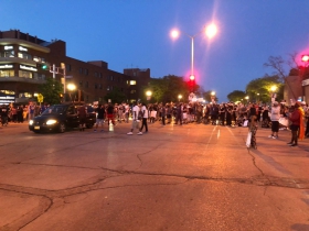 Outside Wauwatosa City Hall