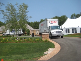 Party setup.