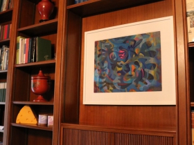Art displayed in the Executive Residence