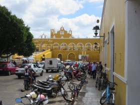 San Antonio convent as viewed from the plaza below