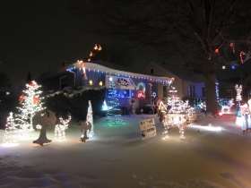 Candy Cane Lane House