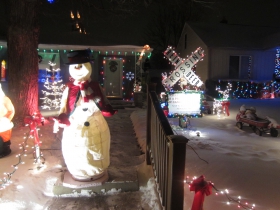 Candy Cane Lane House