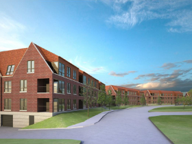 Echelon Apartments Rendering.