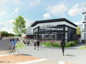 Valentine Coffee at Drexel Town Square Rendering