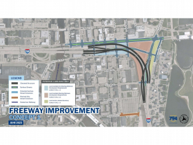 Interstate 794 - Rebuild - Concept 1