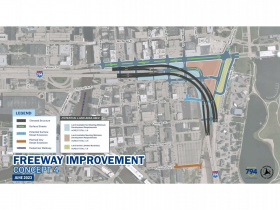 Interstate 794 - Rebuild - Concept 4