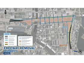 Interstate 794 Removal - Concept 1
