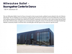 Baumgartner Center for Dance