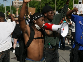 Rally at Wisconsin and 35th