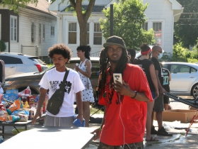 Frank Nitty Organizers Festival While Live Streaming