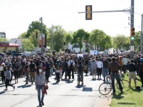 Marchers Gather