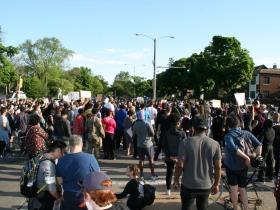 Group at Sherman and Burleigh