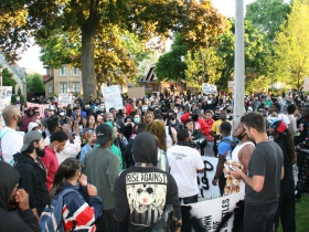 In Front of Mayor's House