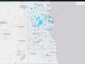 March 26th COVID-19 Milwaukee County Case Map