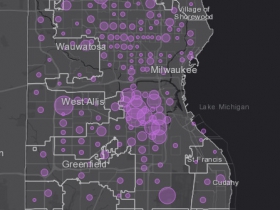 April 25 COVID-19 Milwaukee County - New Cases in Last 14 Days