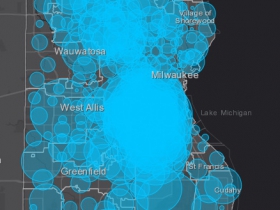May 20 COVID-19 Milwaukee County Case Map