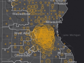 May 26 COVID-19 Milwaukee County - New Cases in Last 7 Days
