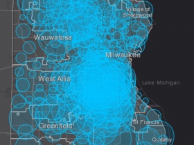 May 26 COVID-19 Milwaukee County Case Map