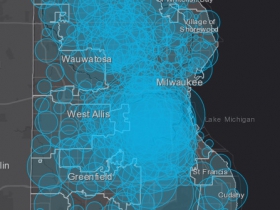 June 1 COVID-19 Milwaukee County Case Map