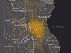 June 3 COVID-19 Milwaukee County - New Cases in Last 7 Days