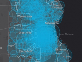 June 3rd COVID-19 Milwaukee County Case Map