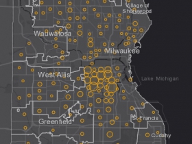 June 15 COVID-19 Milwaukee County - New Cases in Last 7 Days