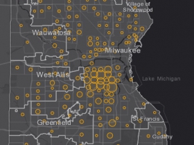 June 17 COVID-19 Milwaukee County - New Cases in Last 7 Days