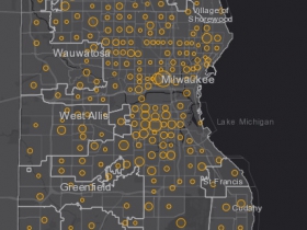 July 7 COVID-19 Milwaukee County - New Cases in Last 7 Days