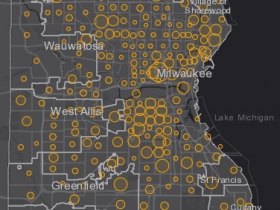 July 14 COVID-19 Milwaukee County - New Cases in Last 7 Days