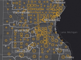 July 18 COVID-19 Milwaukee County - New Cases in Last 7 Days