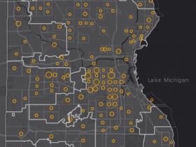 September 3rd COVID-19 Milwaukee County - New Cases in Last 7 Days