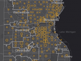 October 6th COVID-19 Milwaukee County - New Cases in Last 7 Days