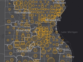 October 26th COVID-19 Milwaukee County - New Cases in Last 7 Days
