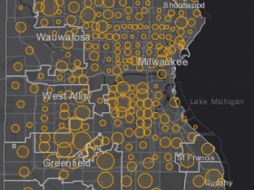 October 31st COVID-19 Milwaukee County - New Cases in Last 7 Days
