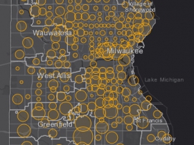 November 4th COVID-19 Milwaukee County - New Cases in Last 7 Days