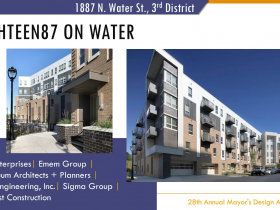 Mayor's Design Awards -EIGHTEEN87 on Water